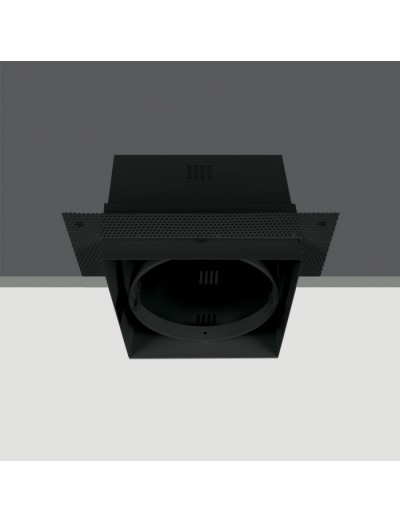 Интериорно осветление - One light Метална основа за луни за вграждане 51100TR/B