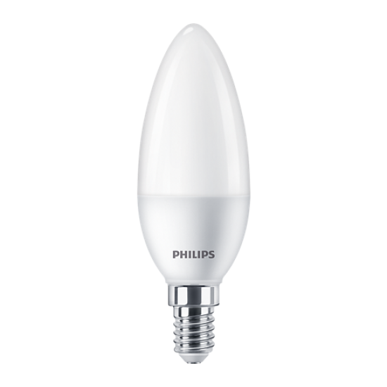Philips LED лампа E14, B38, 7-60W, 4000K, 806Lm, 871951430968500 - LED лампи