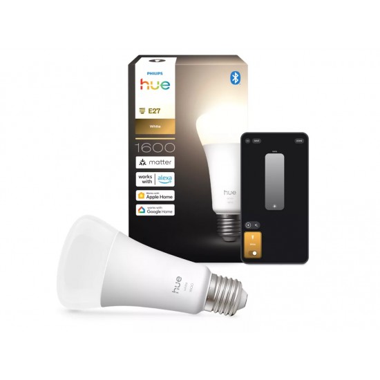 Philips HUE LED Лампа 100W 1600Lm E27 A67 White 929003856201 - Smart Лампи