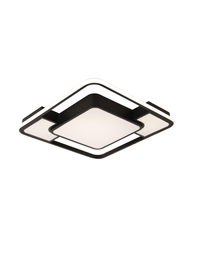 Интериорно осветление - Плафониера BeLight 80W, 2575Lm, 3000-4000-6000K, дистанционно 70081-50-30