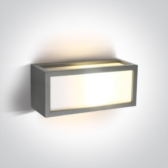 One light Аплик за монтаж на открито, E27, 20W, IP54 67328/G - Плафониери и аплици външни