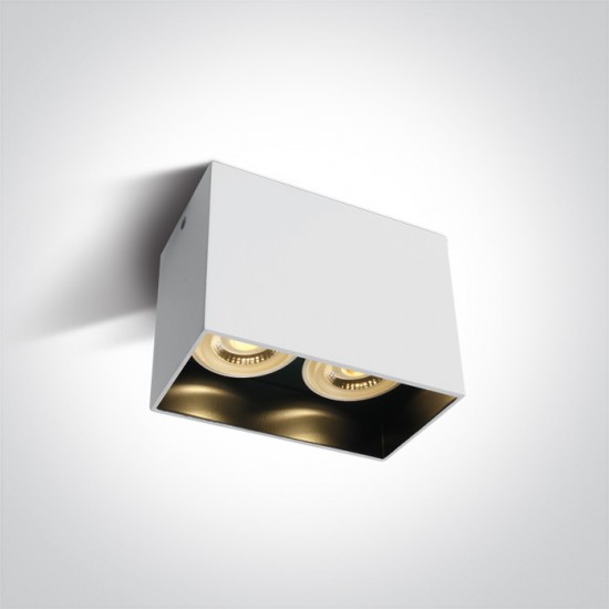 One light Луна за външен монтаж, двойна GU10, 2х10W, 12205NA/W - Спотове