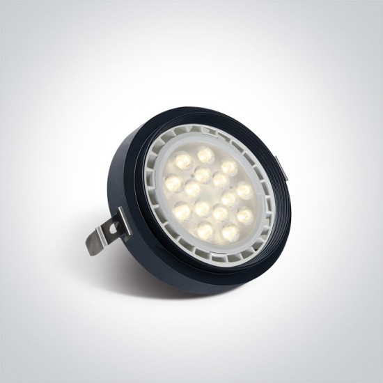 One light Луна за вграждане, регулируема, 75W, GU10 11110TR/B - Луни за вграждане