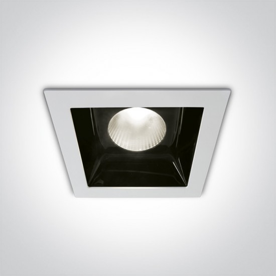 One light LED луна за вграждане 30W, квадратна, неутрална светлина 50130B/W/C - Луни за вграждане