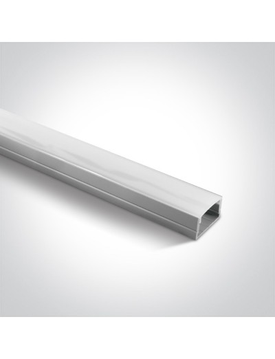 LED ленти и профили - One light Профил за LED лента, 2м с дифузер 7905/AL