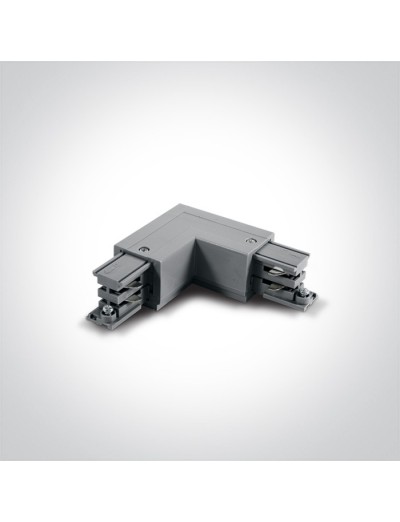 Indoor lighting - One light Corner Track connector left gray 41012A/G/L