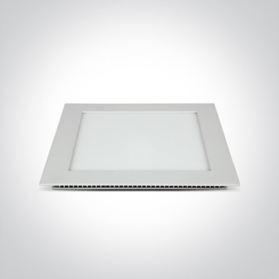 One light LED панел за вграждане, 22W, IP40, топла бяла светлина 50122FA/W/W - Влагозащитени луни за вграждане
