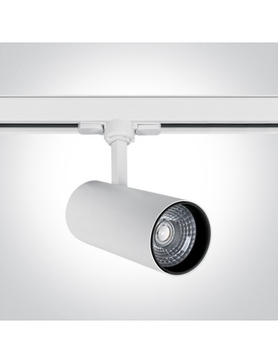 Интериорно осветление - One light Спот за шина LED 20W неутрална светлина 65642BT/W/C