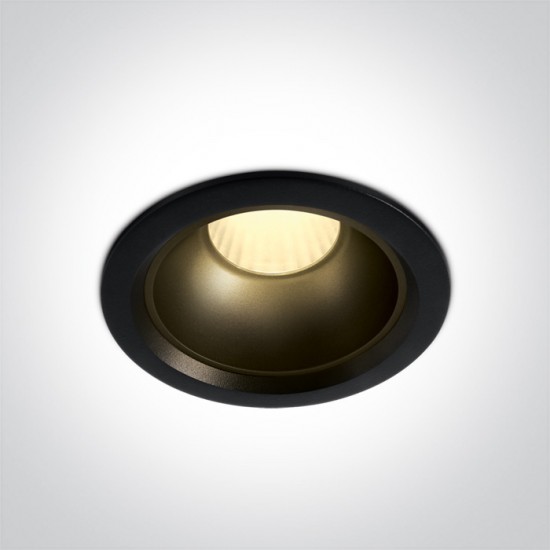 One light LED луна за вграждане, фиксирана, 20W топла бяла светлина 10120Z/B/W - Луни за вграждане