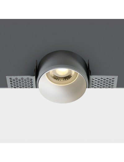 Интериорно осветление - One light Луна за вграждане, GU10, фиксирана, бяла, 10105TR/W