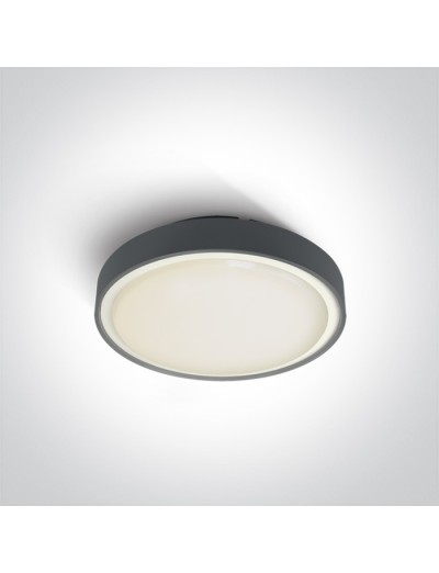 Интериорно осветление - One light Плафониера Е27, 12W, IP65 67280E/AN