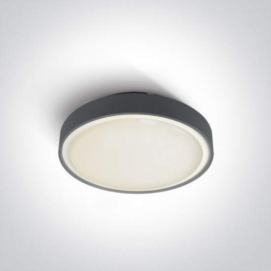 One light Плафониера Е27, 12W, IP65 67280E/AN - Плафониери и аплици за баня