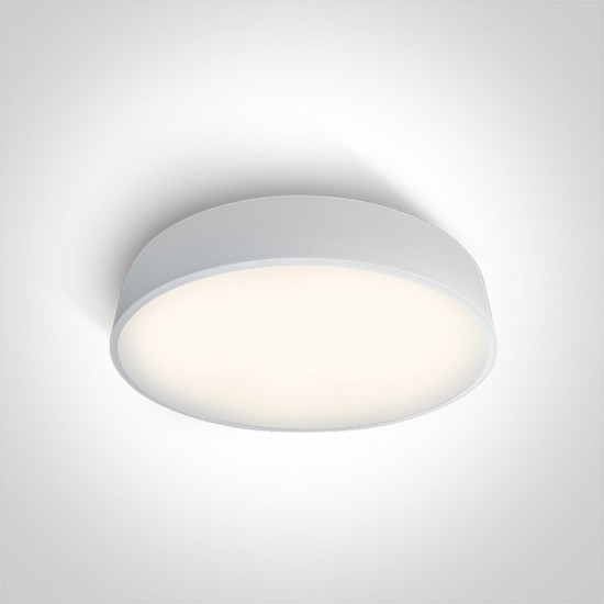One light Плафониера LED 50W неутрална светлина 62150D/W/C - Плафониери и аплици
