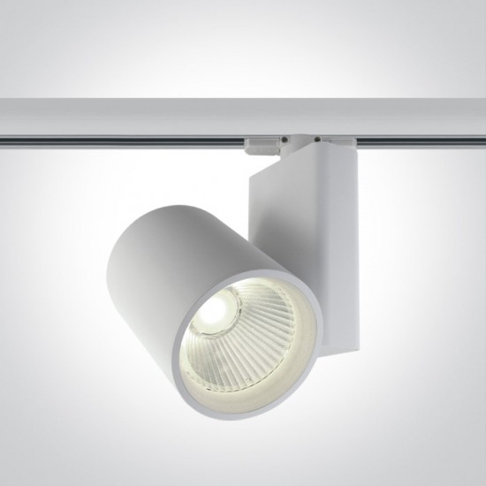One light Спот за шина LED 42W неутрална светлина 65614NT/W/C - Прожектори на шина