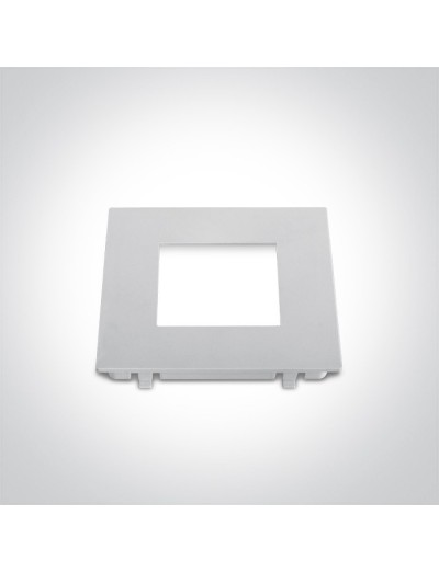 Интериорно осветление - One light бял плосък ринг за 51112H 050088A/W