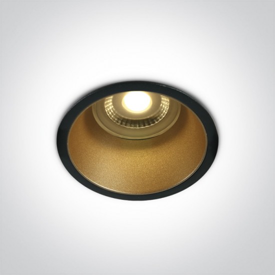 One light луна за вграждане GU10 10W DARK LIGHT 10105AD/B/BS - За вграждане