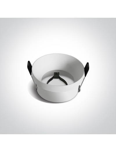 Интериорно осветление - One light луна за вграждане GU10 10W DARK LIGHT 10105H/W