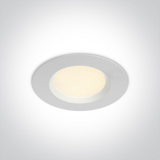 One light Led луна за вграждане UGR19 7W 3000K-4000K-6000K IP44 230V 10107UV/W/V - За вграждане