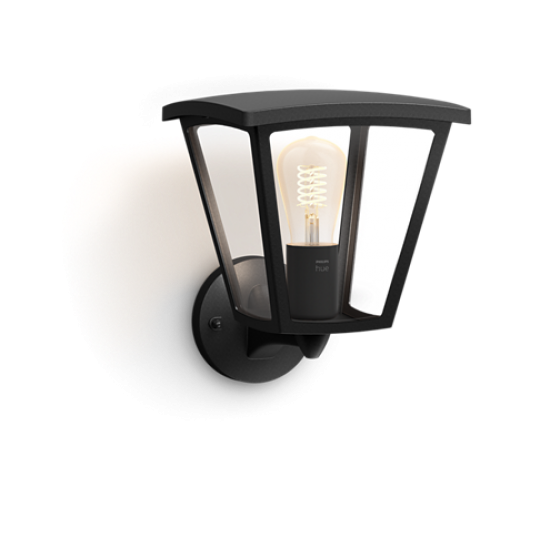 Philips Hue градинска лампа Inara, E27, 7W, 550Lm, 2700K 871951438851200 - Градински осветителни тела HUE