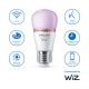 Philips Smart with WiZ Led lamp E27, P45, 4.9W, 470Lm, 2200-6500K, RGB 871951443739500
