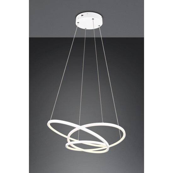 Trio LED Пендел DARVIN, 34W  4500lm, 2300+3000+4000K 349110131 - Пендели