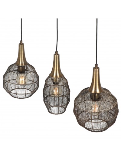 Hanging lights - Trio Пендел Soraya 3xE27 10W 365400304