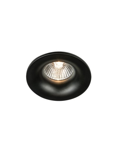 Интериорно осветление - Луна за вграждане GU5.3 черна IP 65 VK/03196/B