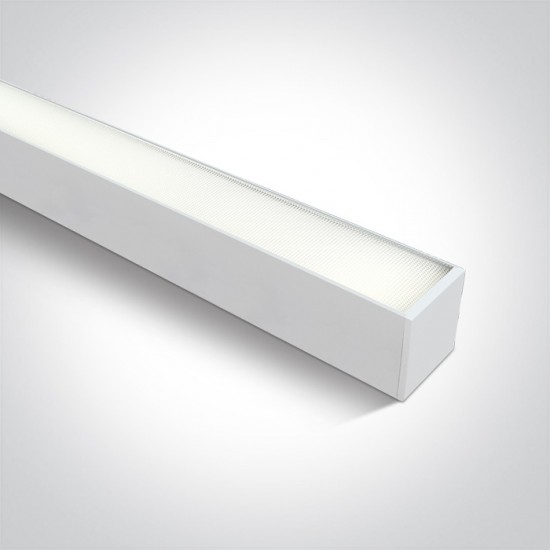 One light LED линейно тяло с дифузер UGR19 50W 4000K IP20 38161A/W/C - Линейни осветителни тела