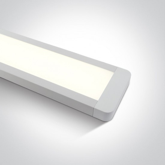 One light LED линейно тяло 48W 3000K-4000K-6500K IP20 230V 38248M/W/V - Линейни осветителни тела