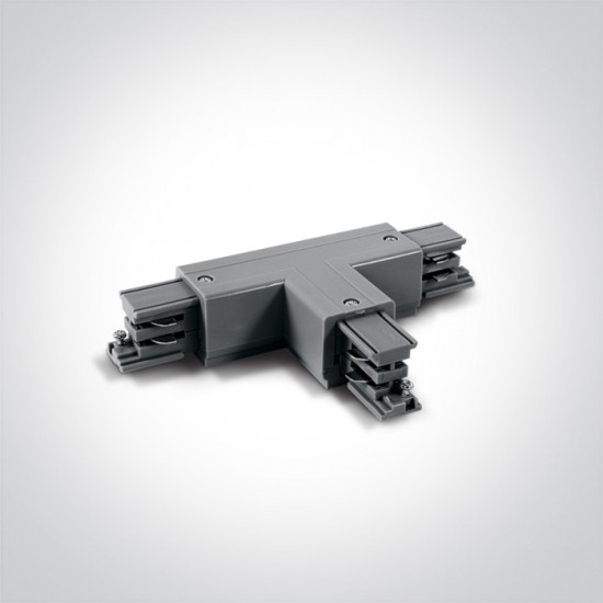 One light сив T конектор десен 41016A/G/R - Магнитни и трифазни шини