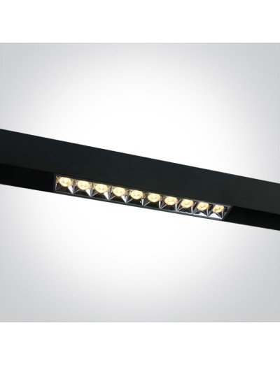 Интериорно осветление - One light LED Тяло за магнитна шина 22W 3000K 48v IP20 DALI 42102BL/B/W