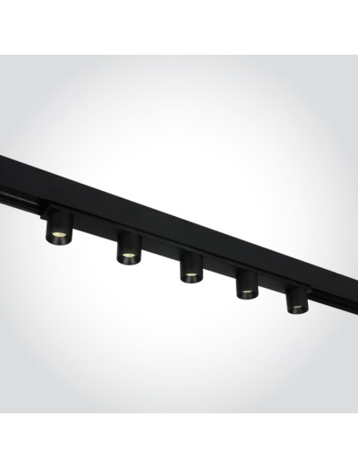 Интериорно осветление - One light LED Тяло за магнитна шина 5x2W 3000K 48V IP20 MINI/MIDI 42128C/B/W