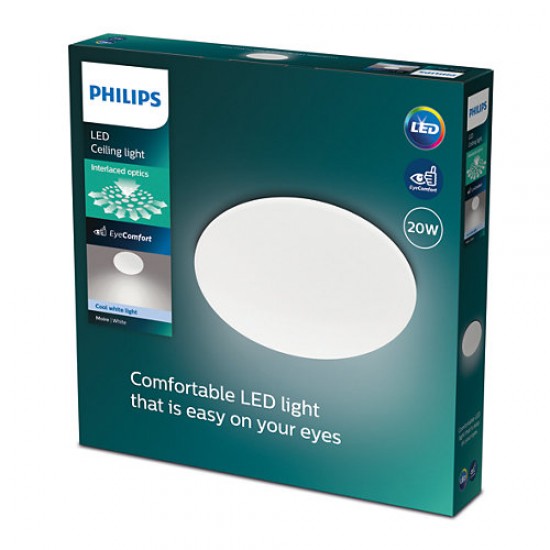 Philips LED Plafo Moire 20W, cool light 871951433499100