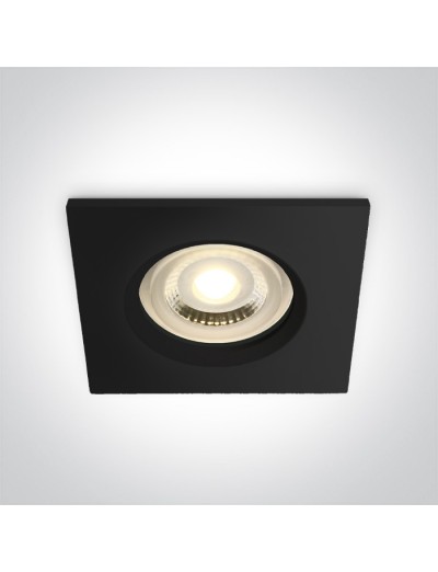 Интериорно осветление - One light луна за вграждане GU10 10W IP65 50105R1/B