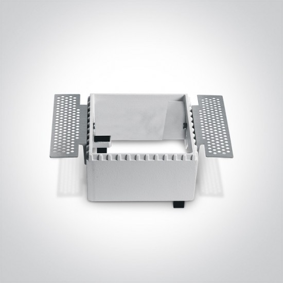 One light луна за вграждане GU10 10W TRIMLESS DARK LIGHT без рефлектор 50105RM - За вграждане