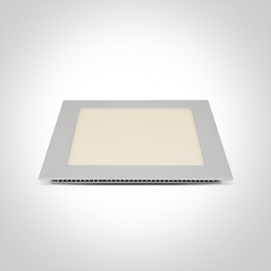 One light Led луна за вграждане Бяла 3000K-4000K-5700K 22W IP20 230V 50122FA/W/V - За вграждане