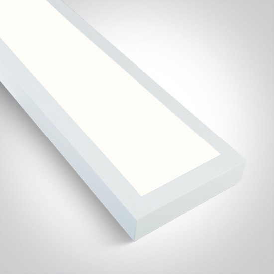 One light LED Панел 15x120 30W 4000K 62140BF/W/C - За открит монтаж