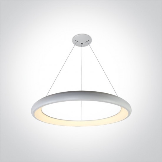 One light LED Пендел 50W, топла бяла светлина 62144NB/W/W - Пендели