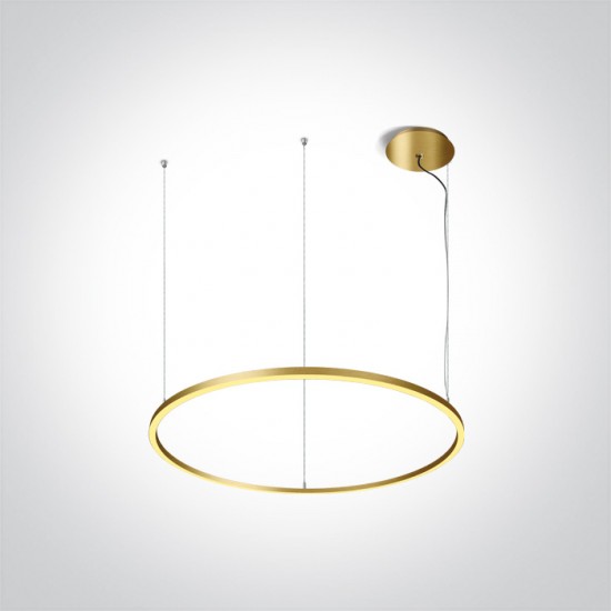 One light LED Пендел 65W 3000K 62156C/BBS/W - Пендели
