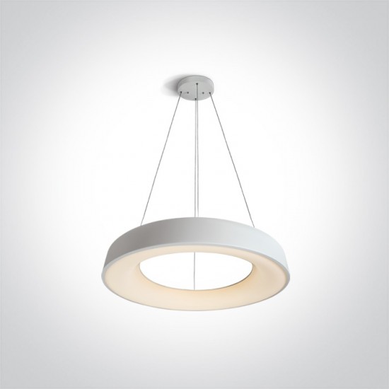 One light LED Пендел 80W, топла бяла светлина 62180NB/W/W - Пендели