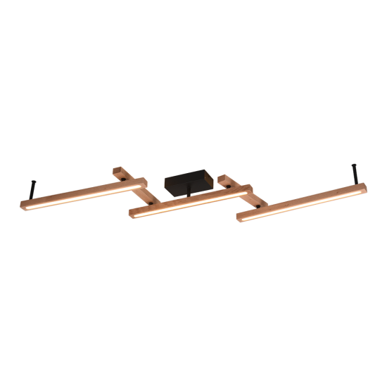 Trio LED Плафониера Bellari, 36W, 4200Lm, 2700-6000K 626410530 - Плафониери и аплици