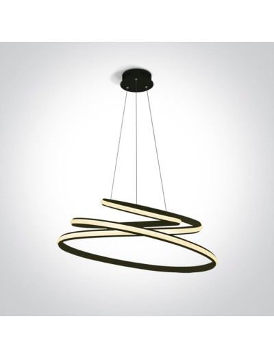 Интериорно осветление - One light LED Пендел 45W, топла бяла светлина 63046A/B