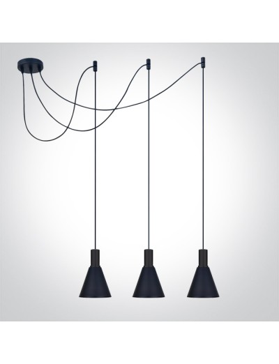 Hanging lights - One light Пендел 10W 3xE27 63122B/B