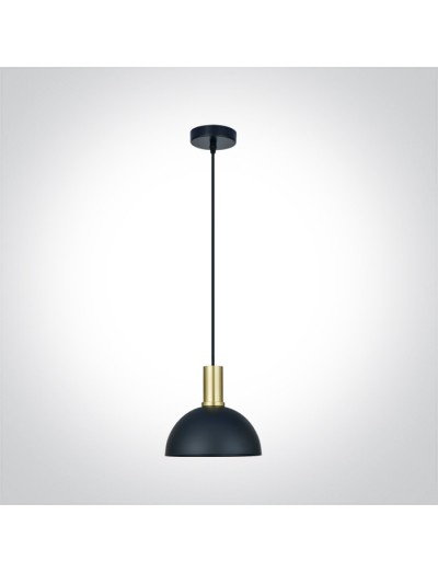 Hanging lights - One light Пендел 10W E27 63140/BBS