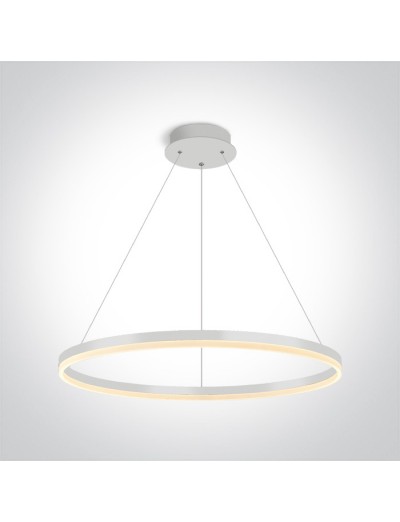 Интериорно осветление - One light LED Пендел 60W 3000K IP20 63144B/W/W