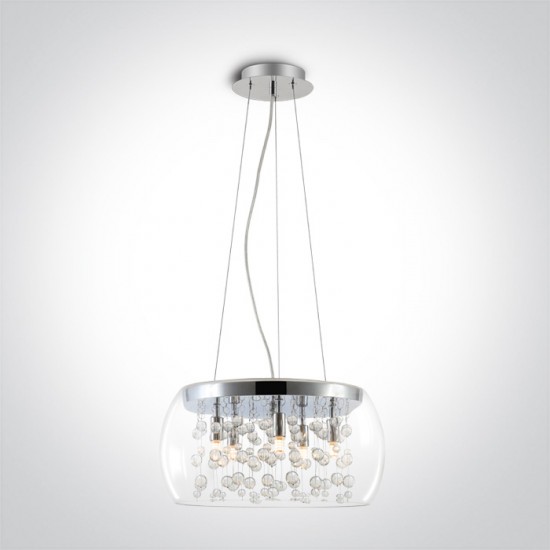 One light Пендел 5xG9, 9W 63166P - Пендели