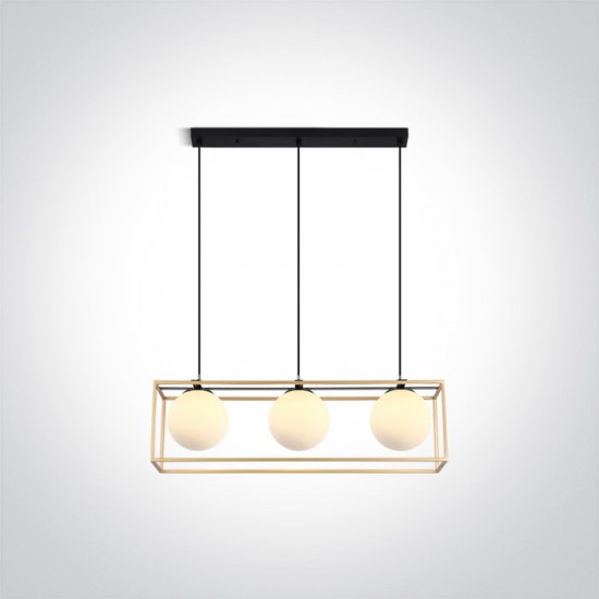One light Пендел 3xE14, 8W 63174C/BS - Пендели