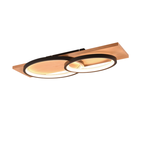 Trio LED плафониера Barca, 3500Lm, 3000K, 30W 641110232 - Плафониери