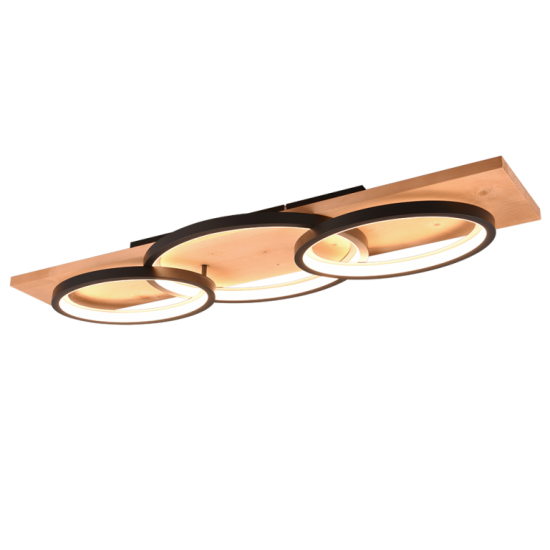 Trio LED плафониера Barca, 4700Lm, 3000K, 40W 641110332 - Плафониери