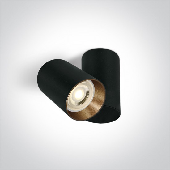 One light Спот GU10 10w DARK LIGHT 65105E/B - Спотове